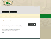 Tablet Screenshot of devidesigners.com